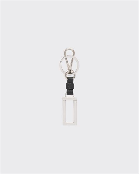 prada metal name tag|Black Metal Name Tag Keychain .